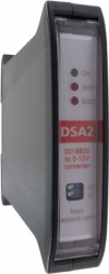 DSA2 2x D/A converter DS18B20 to 0-10V